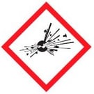 Gevaarsymbool explosief