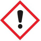 Gevarensymbool CLP-pictogram irriterend
